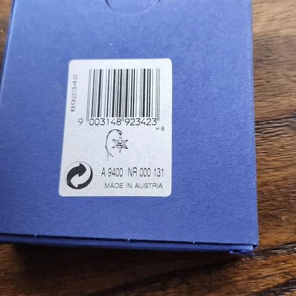 RARE- Swarovski crystal 892342 snowflake Happy holidays small -NOS - B1-L23 - Picture 4 of 8